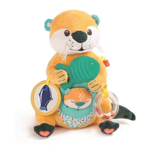 Peluche d'activités maman loutre MULTICOLORE Ludi