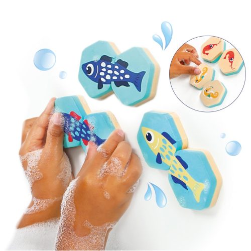 Memory puzzle bain MULTICOLORE Ludi