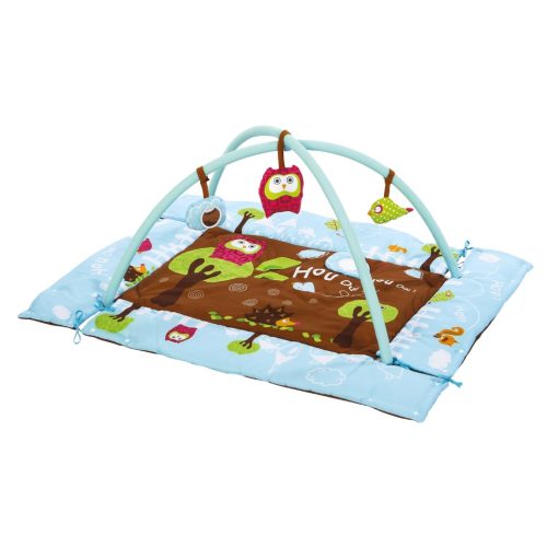 Tapis d'éveil Chouette MULTICOLORE Ludi