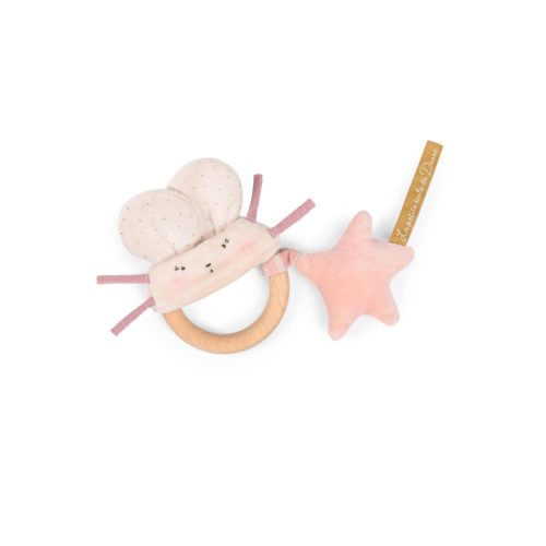 Hochet souris La petite école de danse ROSE Moulin Roty