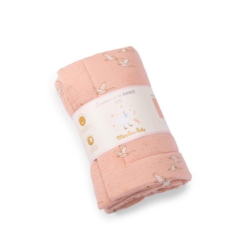 Plaid  La petite école de danse ROSE Moulin Roty