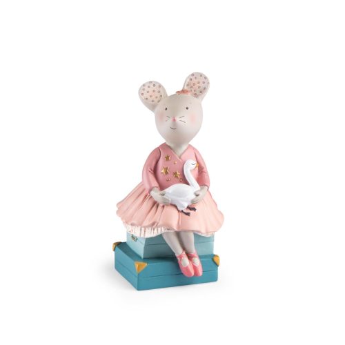 Tirelire souris La petite école de danse MULTICOLORE Moulin Roty