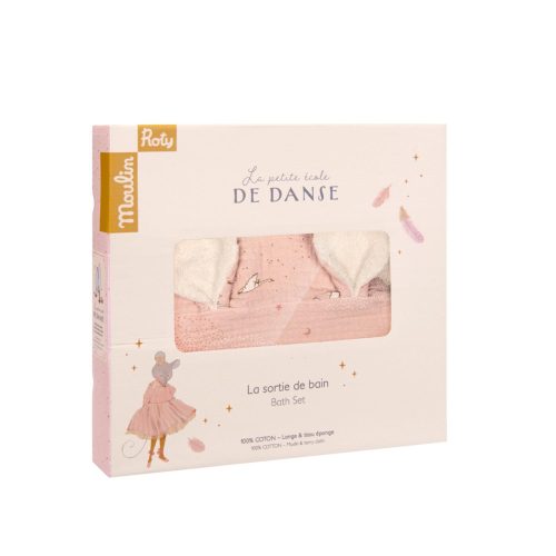 Sortie de bain La petite école de danse MULTICOLORE Moulin Roty