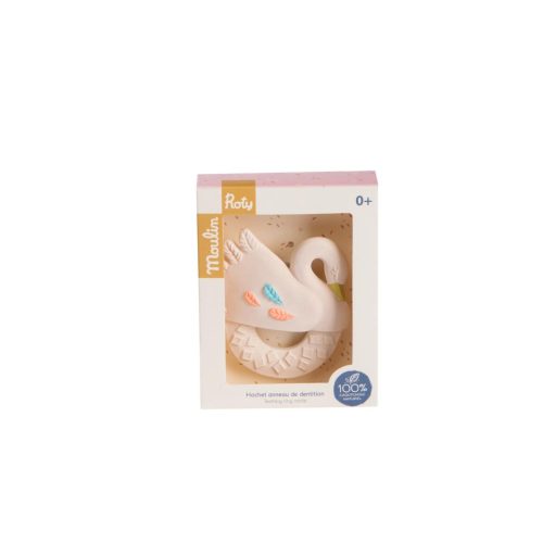 Hochet cygne La petite école de danse BLANC Moulin Roty