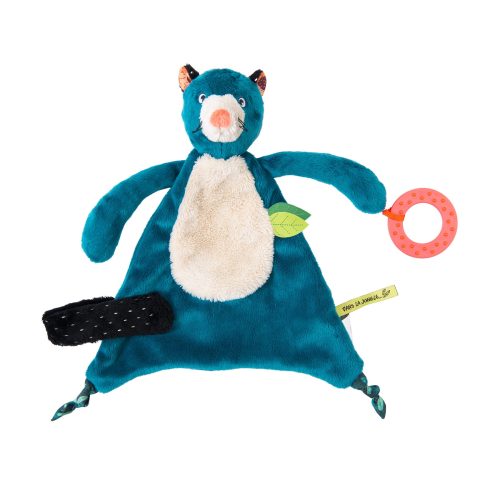 Doudou panthère Zimba Dans la Jungle MULTICOLORE Moulin Roty