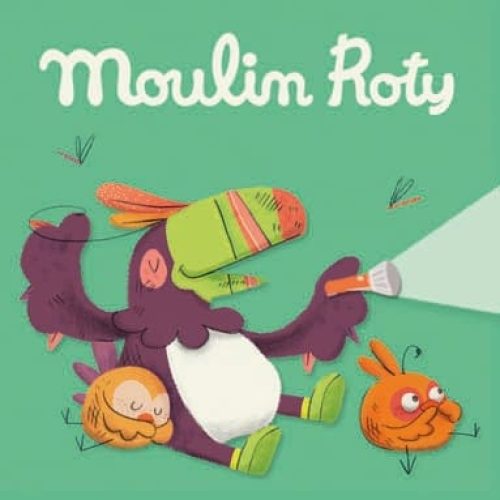 Boîte de 3 disques pour lampe à histoires Dans la jungle  MULTICOLORE Moulin Roty