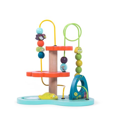 Circuit de perles Dans la jungle MULTICOLORE Moulin Roty