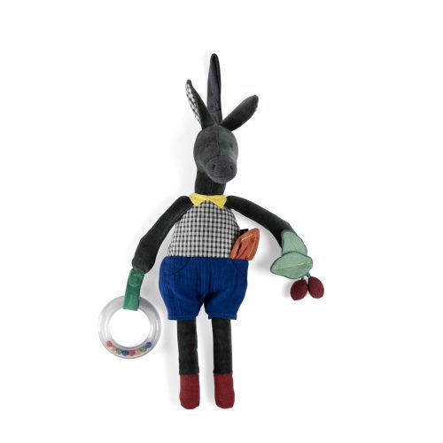 Âne d'activités à suspendre Pomme des bois MULTICOLORE Moulin Roty