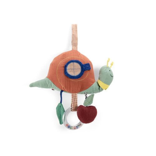 Escargot d'activités à suspendre Pomme des bois MULTICOLORE Moulin Roty