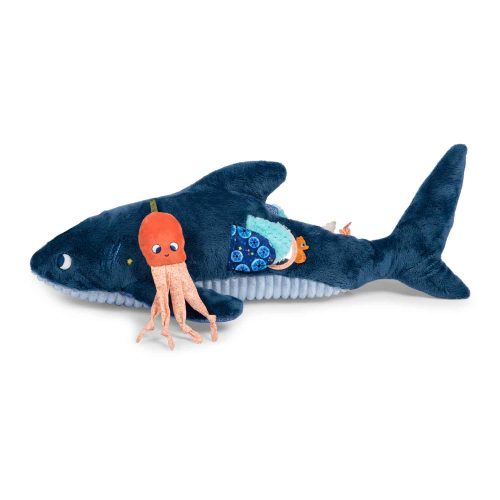 Grand requin d'activités Les aventures de Paulie BLEU Moulin Roty