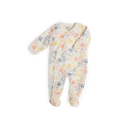 Pyjama velours chiens multiroclores Puce & Pilou MULTICOLORE Moulin Roty