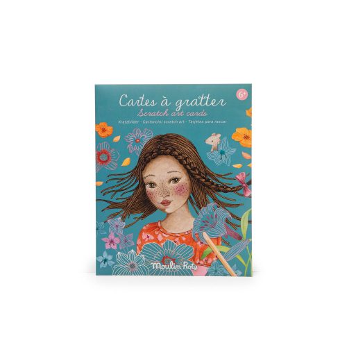 Cartes à gratter Les Rosalies MULTICOLORE Moulin Roty