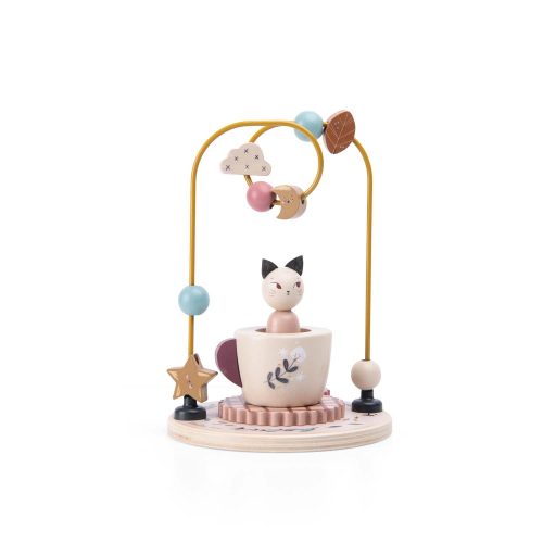 Circuit de perles avec empilable Après la pluie MULTICOLORE Moulin Roty