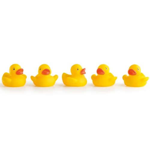 Canards de bain x5 MULTICOLORE Formula Baby