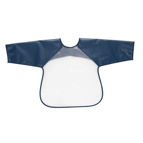 Bavoir à manches BLEU Maïka