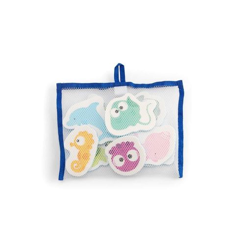 Stickers De Bain En Mousse Marin MULTICOLORE Formula Baby
