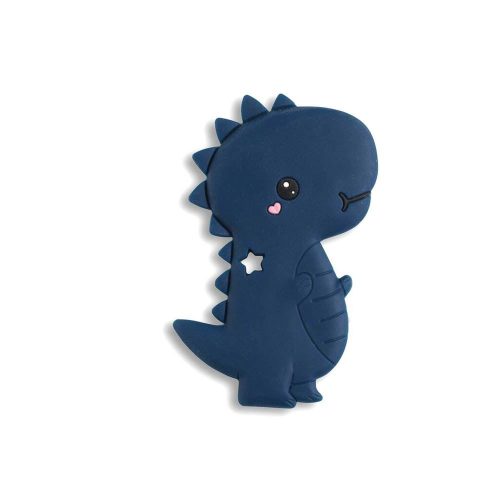 Anneau Dentition Sili Dino BLEU Maïka