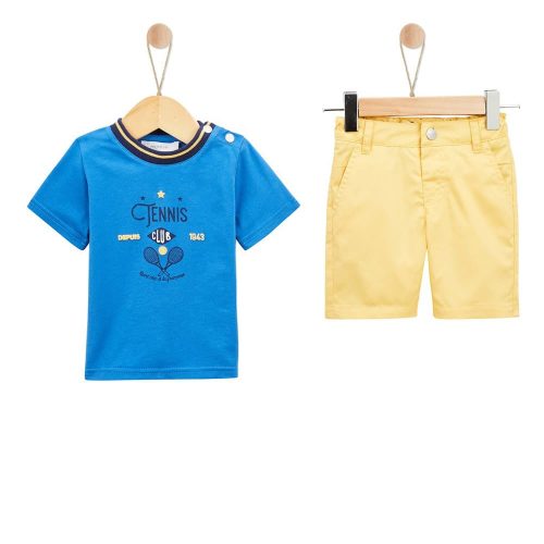 Ensemble 2 pièces court Bleu Tennis BLEU Marèse