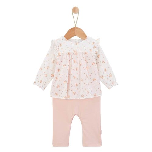 Combinaison longue Petit Cocon  ROSE P’tit bisou