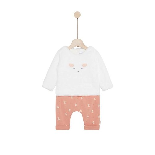 Ensemble pantalon + pull Petit Cocon MULTICOLORE P’tit bisou