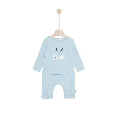 Pantalon avec haut BLEU P’tit bisou