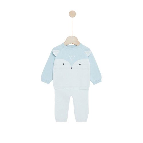 Ensemble tricot Petit Cocon BLEU P’tit bisou