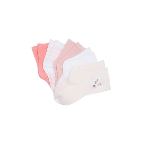 Lot de 5 paires de chaussette Mes Essentiels BLANC P’tit bisou