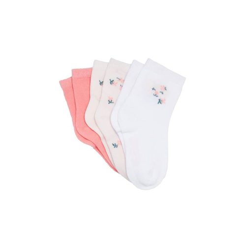 Lot de 3 paires de chaussette Mes Essentiels BLANC P’tit bisou