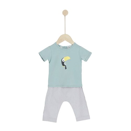 Ensemble pantalon avec Tee-shirt Sous le citronnier GRIS Marèse