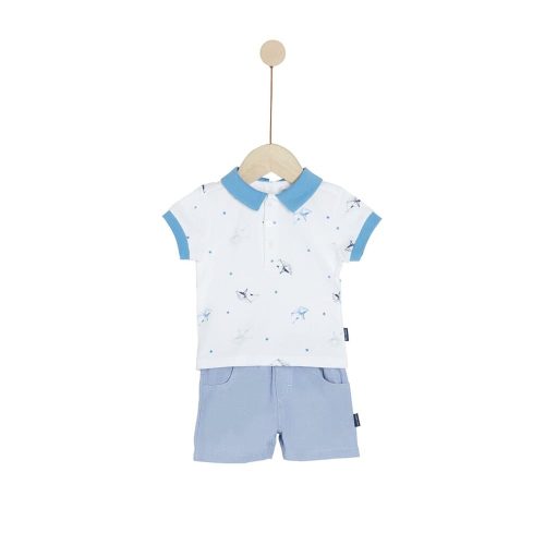 Ensemble short avec haut Plage MULTICOLORE P’tit bisou