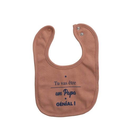 Bavoir annonce Papa MARRON Maïka