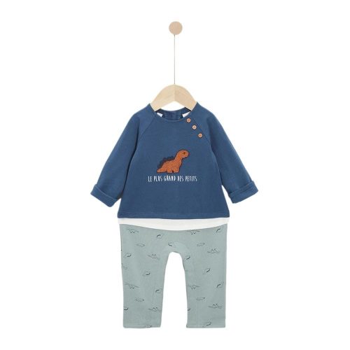 Combilongue Dinosaure d'Automne VERT Marèse