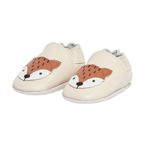 Chaussons Cuir BEIGE P’tit bisou