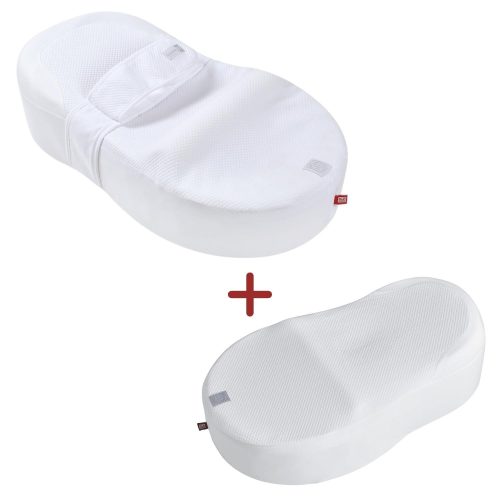 Pack Cocoonababy avec drap + drap offert BLANC Red Castle