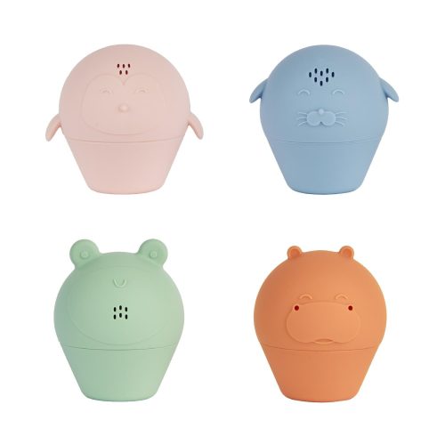 Aspergeurs ouverts en silicone MULTICOLORE Badabulle