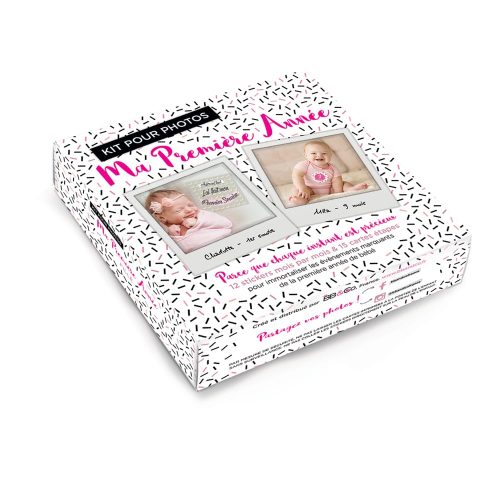 Kit Pour Photos Ma Première Annee Fille MULTICOLORE BB&Co