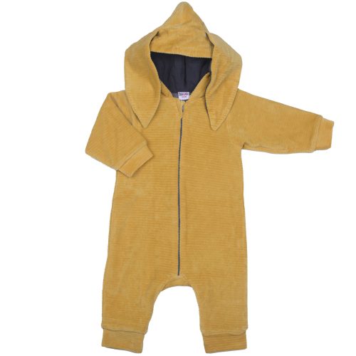 Combinaison Lapin en velours JAUNE BB&Co