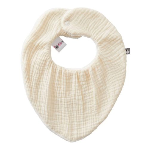 Bavoir bandana bambou / gaze BEIGE BB&Co