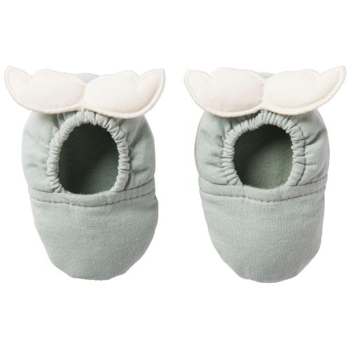 Chaussons avec ailes d'ange VERT BB&Co