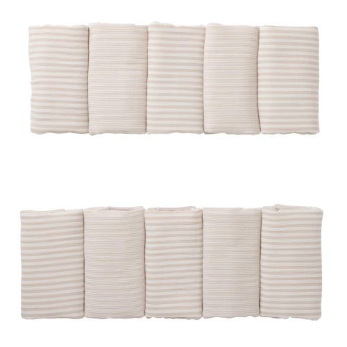 Tour de lit modulable rayé BEIGE BB&Co