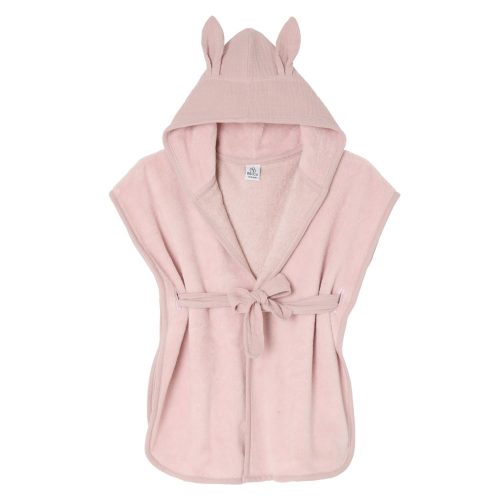 Peignoir en éponge bambou et gaze de coton ROSE BB&Co