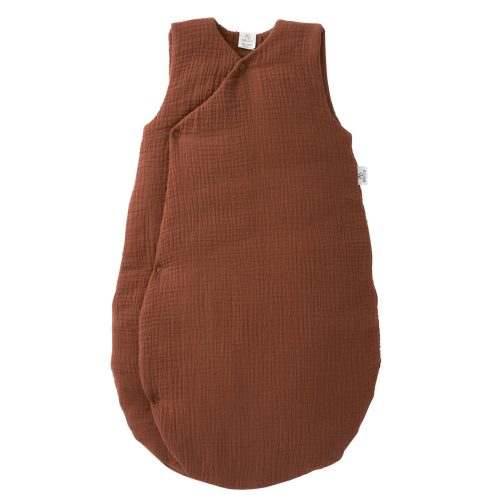 Gigoteuse ouatinée gaze forme kimono Mix&Match MARRON BB&Co