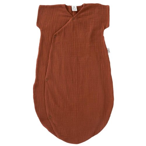 Gigoteuse d'été en gaze forme kimono Mix&Match MARRON BB&Co