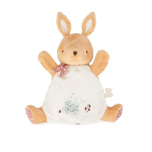 Doudou marionnette Lapin MARRON Kaloo