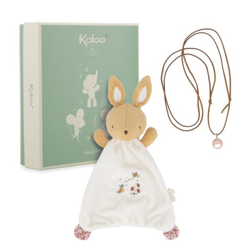Coffret Doudou Bola Lapin MARRON Kaloo
