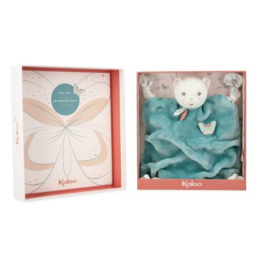 Doudou Ours VERT Kaloo