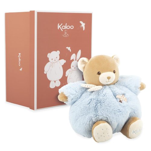 Peluche Patapouf Ours BLEU Kaloo