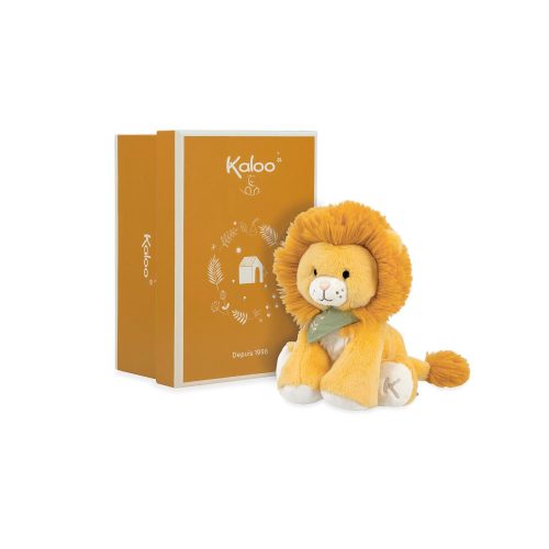 Peluche nougat lion JAUNE Kaloo