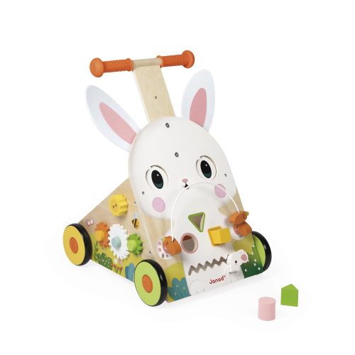 Chariot Lapin Ferme MULTICOLORE Janod
