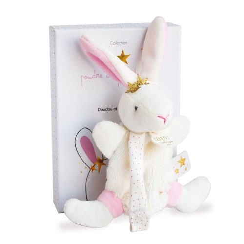 Doudou Lapin étoile  ROSE Doudou & Compagnie